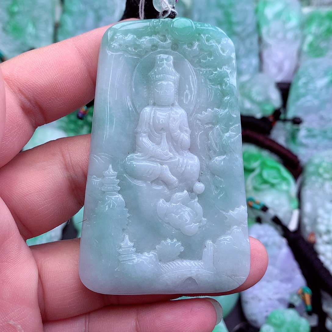 翡翠吊坠(不含链)未镶嵌