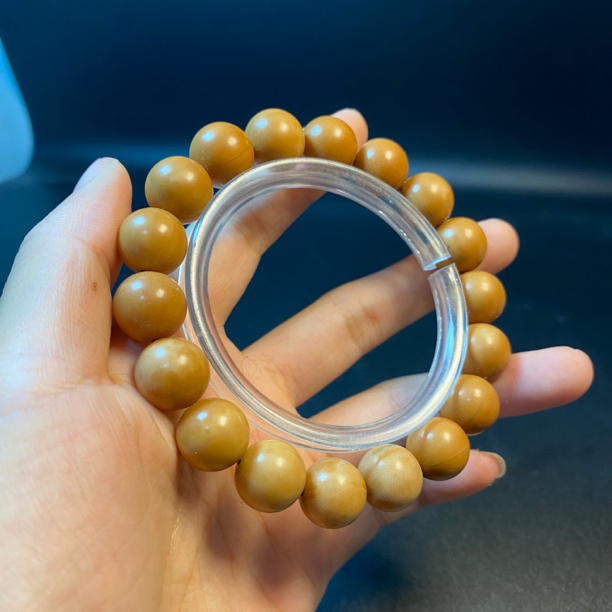 A424猴头圆珠卡1.2单圈手串