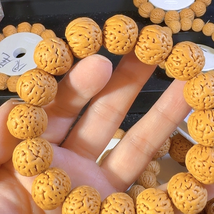 杯***酒桃核吊坠盘锦奶豆肌肉纹