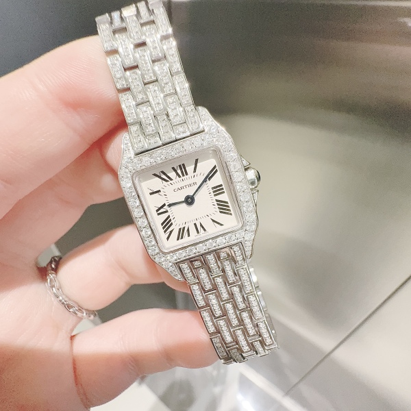 卡地亚/石英表/95新/表径20/S324240912001/250208DY0026