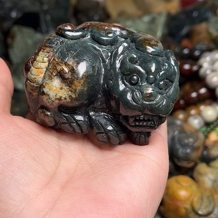 岫岩河磨玉（透闪石质玉）未镶嵌挂件