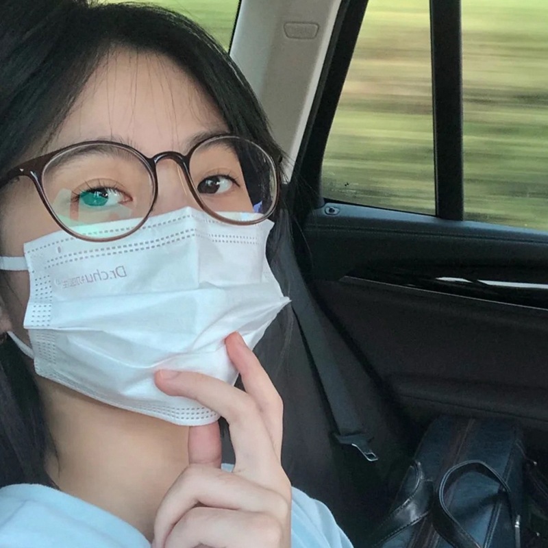 【2号】超轻tr90茶色日系大圆框眼镜女近视可配度数素颜显脸小镜框