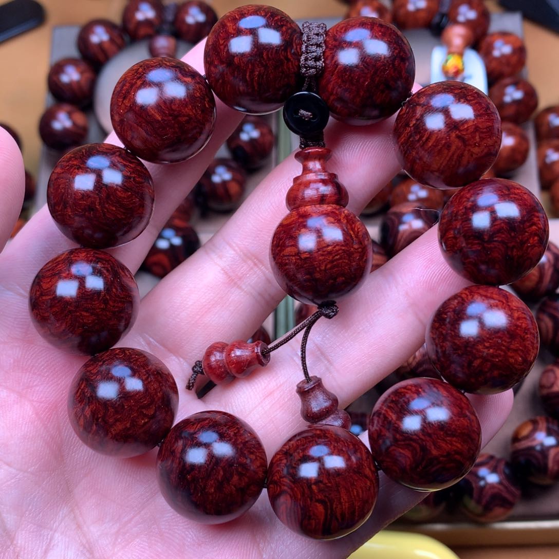 黄花梨/降香黄檀黄花梨手串2.0