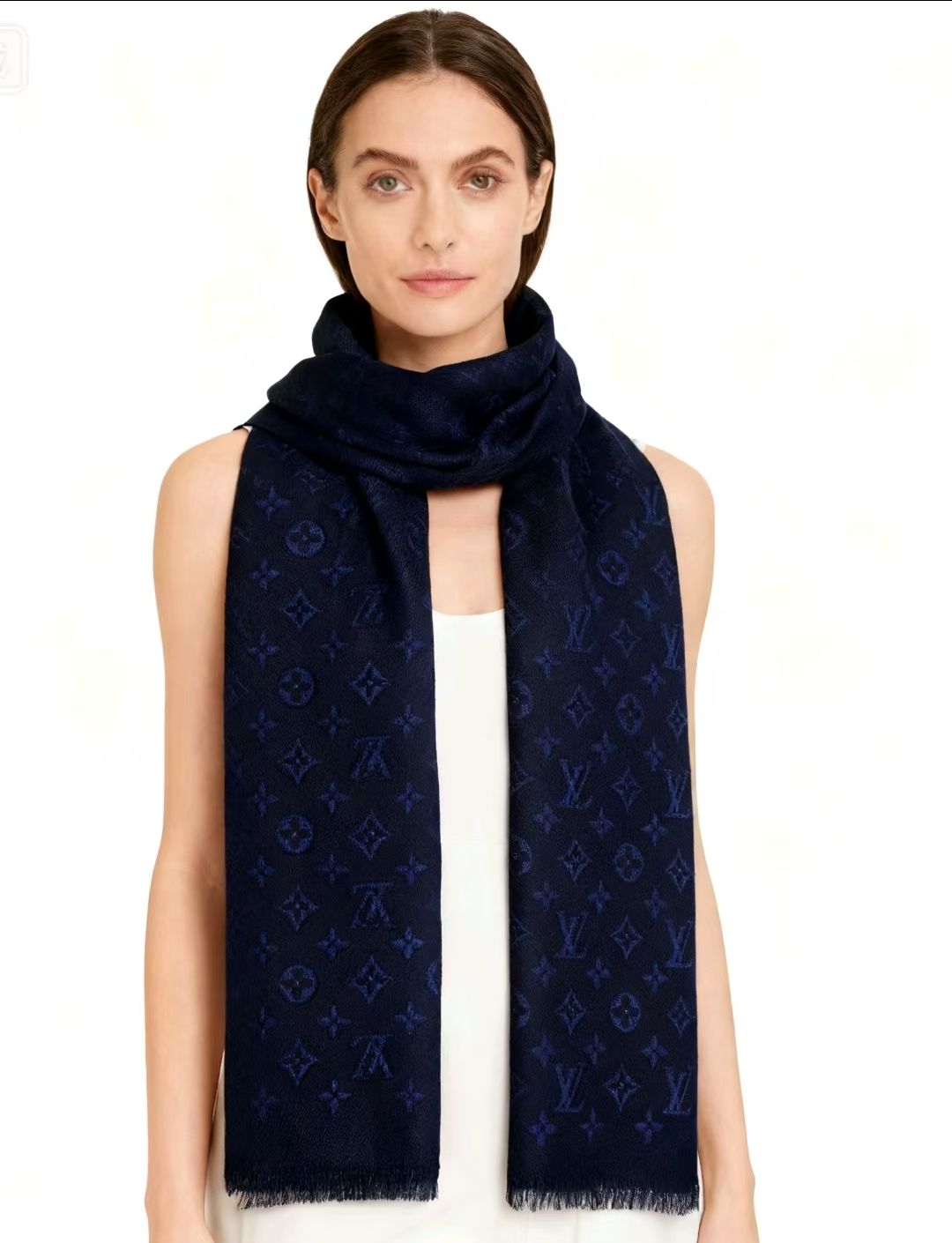 99新 LouisVuitton/路易威登 海囤J/LV/丝巾/178✖️35/nu19692