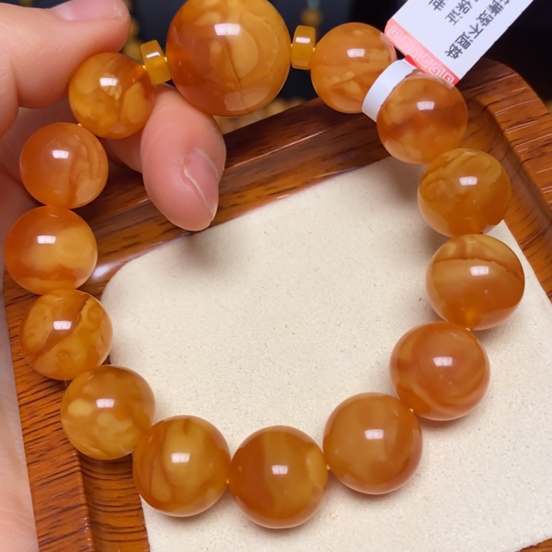 【闪购商品】蜜蜡手链未镶嵌手串