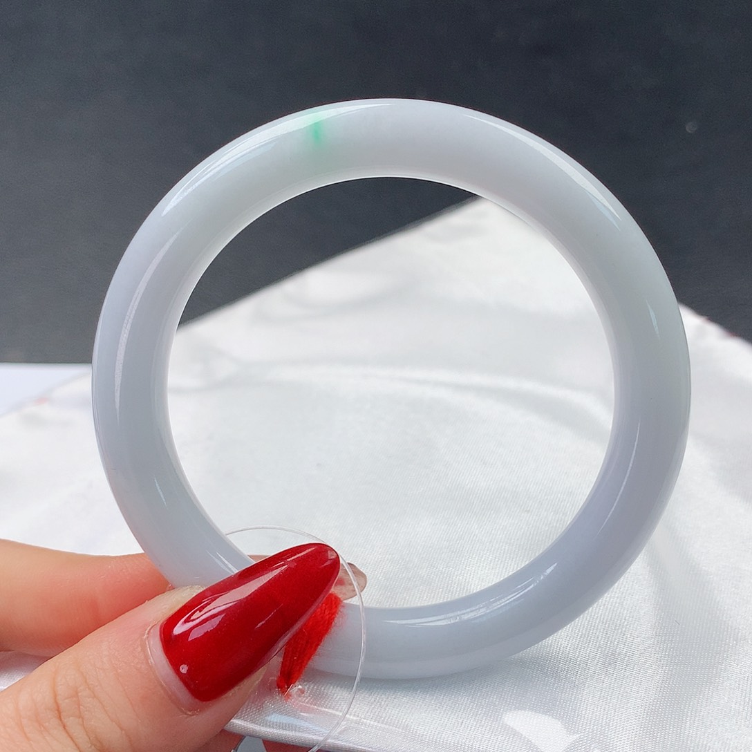 翡翠手镯未镶嵌77圆55.5