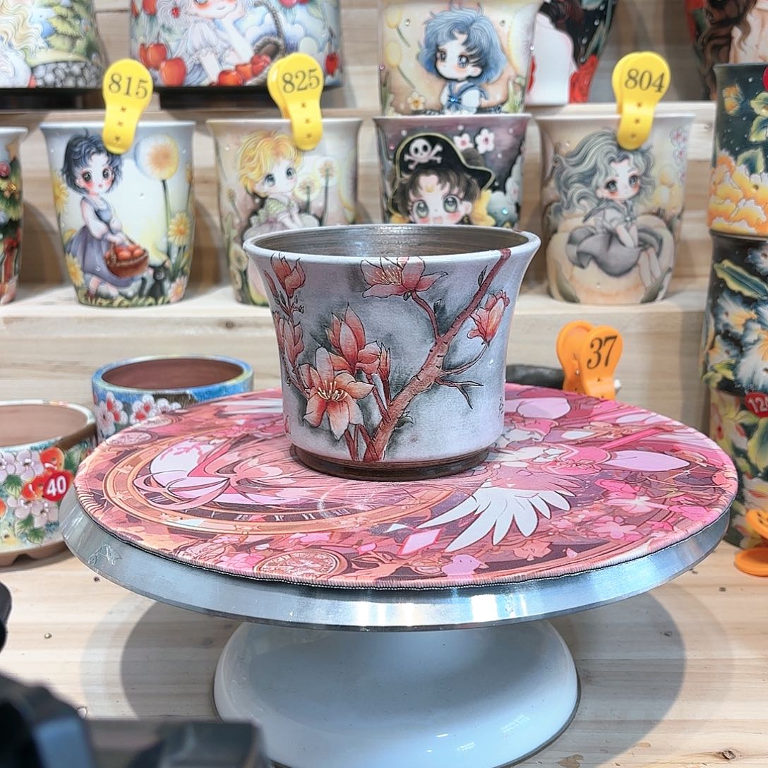 紫砂花盆手工花盆默认微瑕12.5/11