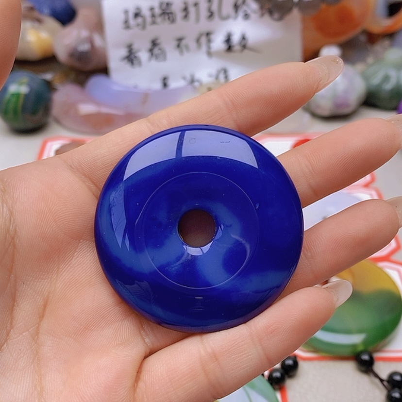 【闪购商品】未镶嵌玛瑙/玉髓珠宝半成品田*