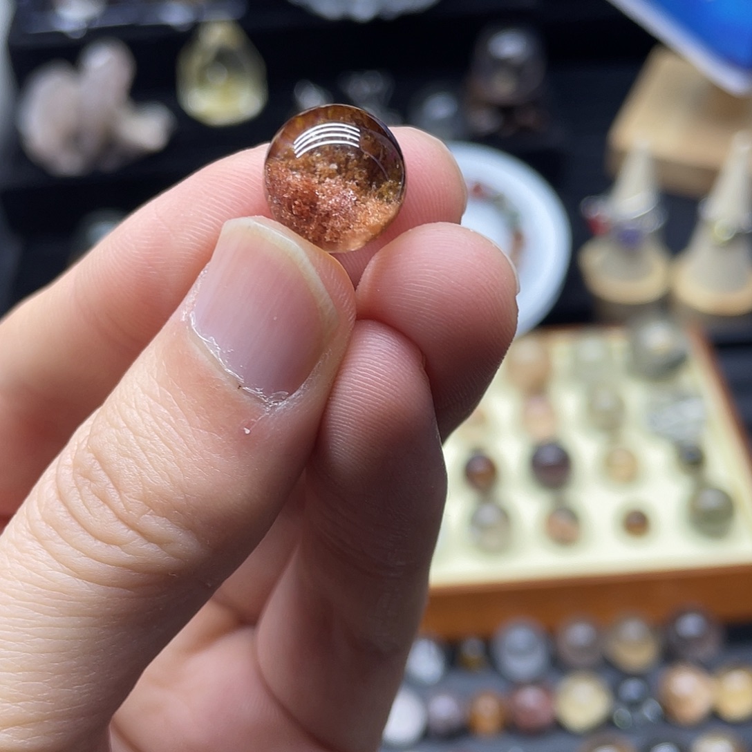 水晶未镶嵌颈饰双色幽灵