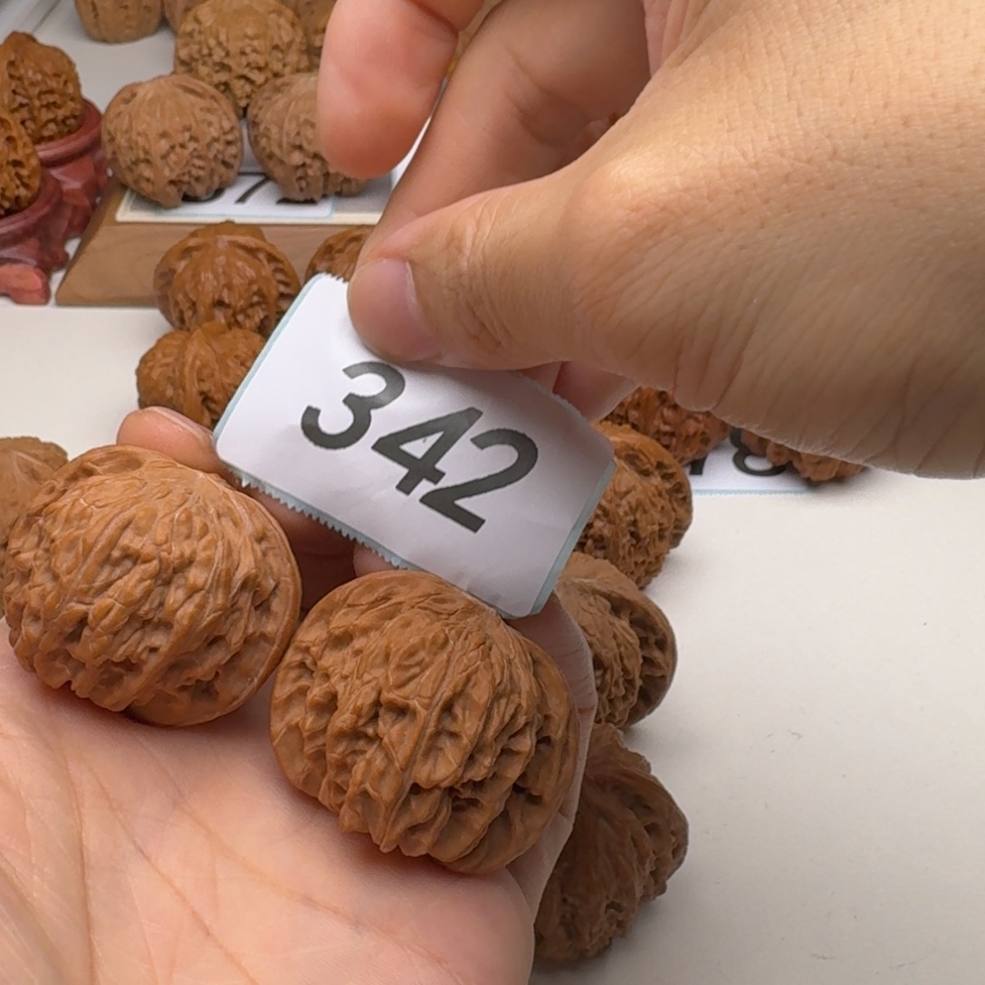 很***便文玩核桃把件磨盘 41 全品