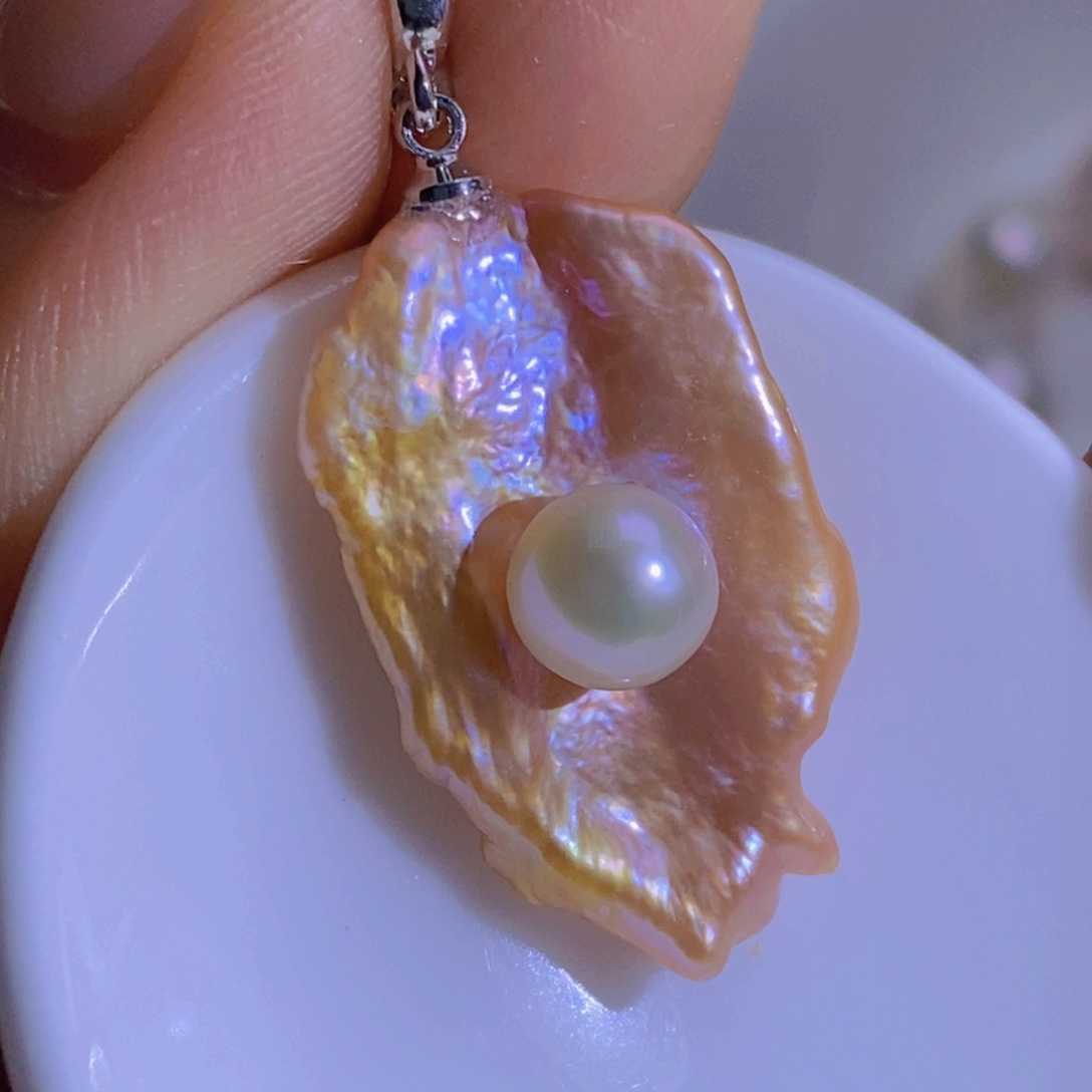 银S925镶嵌特价（不退不换）淡水珍珠