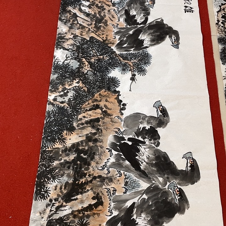 国画张圣敏先生纯手绘作品