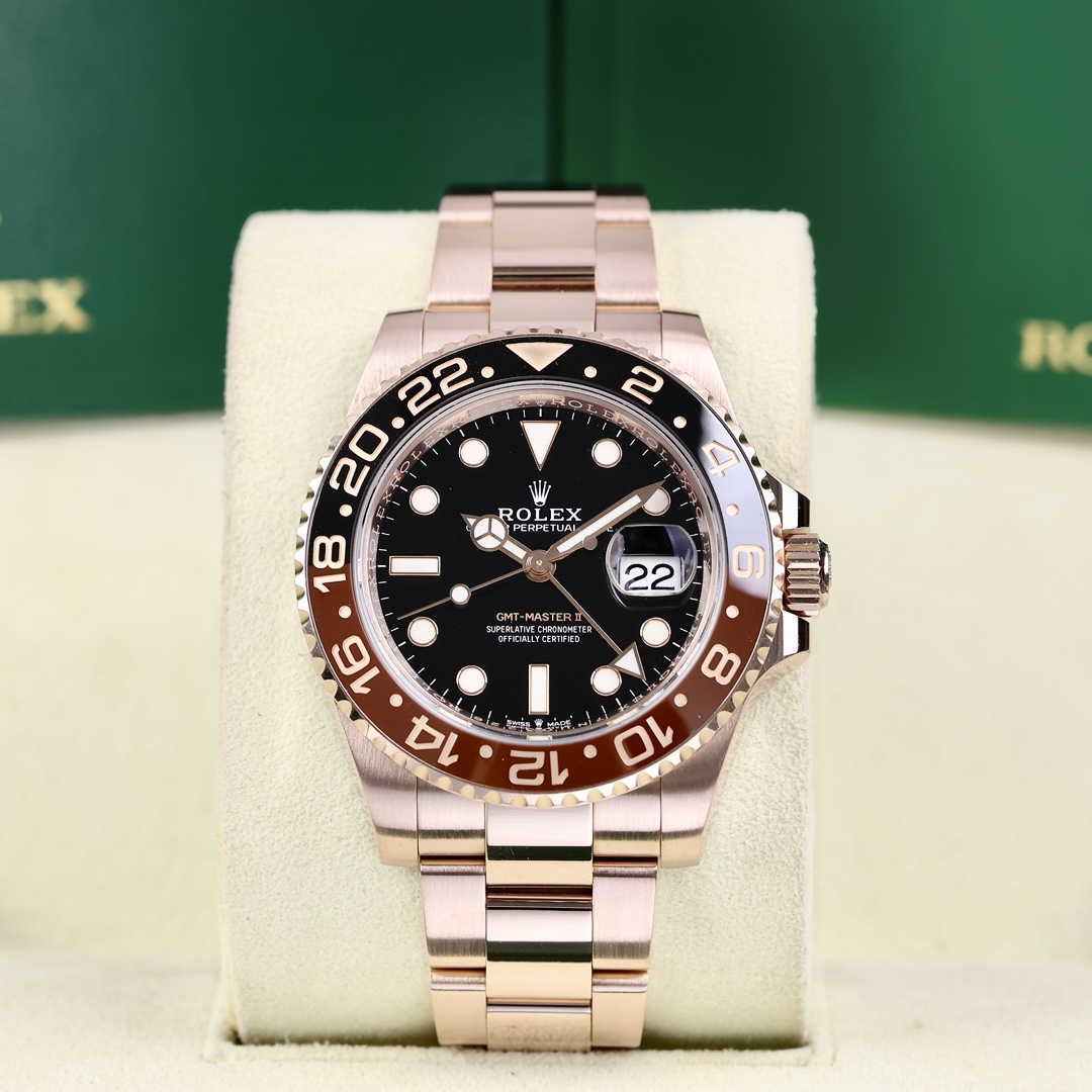 95新 Rolex/劳力士 126715 大闸蟹 黑色表盘 40mm 2022年7月保卡