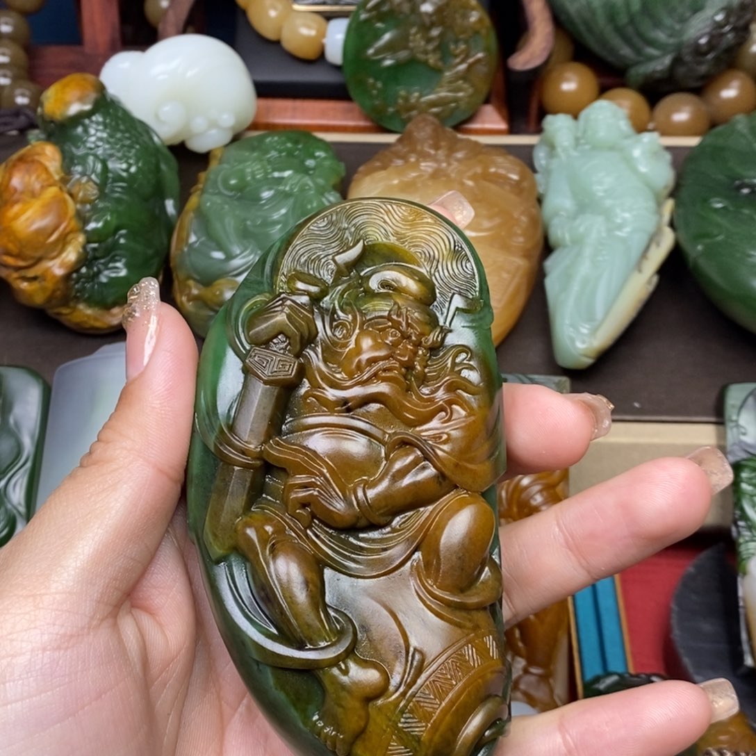 和田玉颈饰未镶嵌用****9