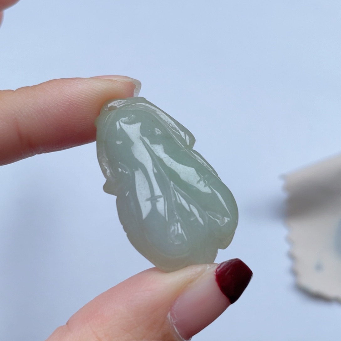 翡翠颈饰未镶嵌纯天然a货缅甸翡翠包邮