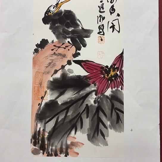 国画我们都是好孩子呀我也