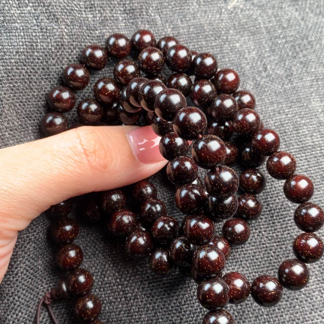 小叶紫檀手串/手链紫*