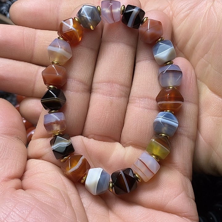 玛瑙/玉髓手链未镶嵌