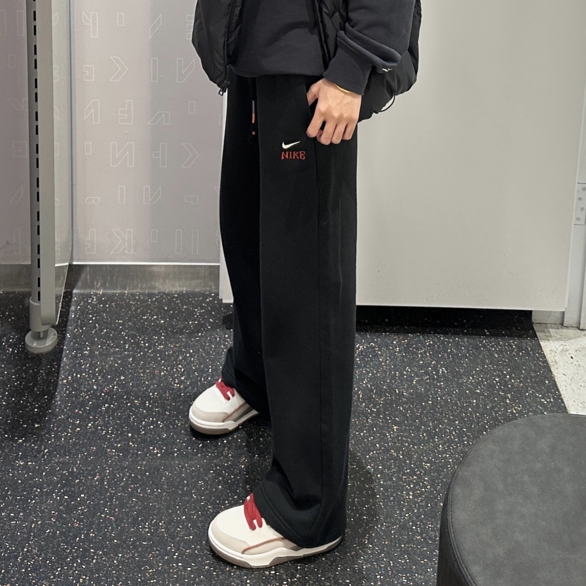 【滔搏联动】NIKE耐克新款马年限定新年版直筒裤IQ3829-010