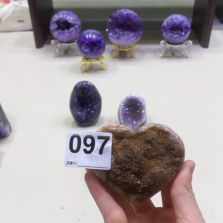 紫晶摆件未镶嵌摆件097