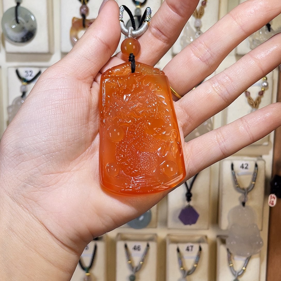*****玛瑙/玉髓合金颈饰
