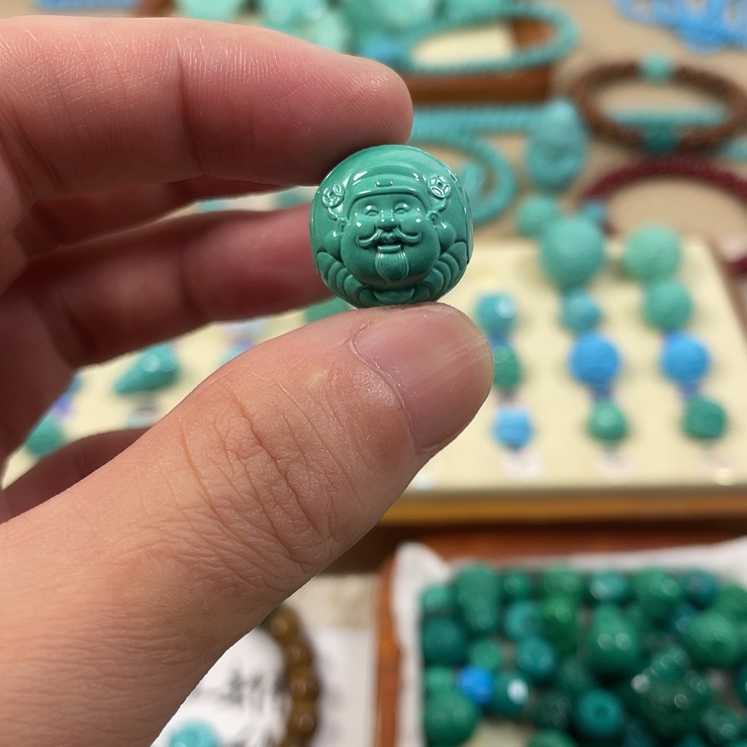 手工雕刻配饰配珠尺寸17.2