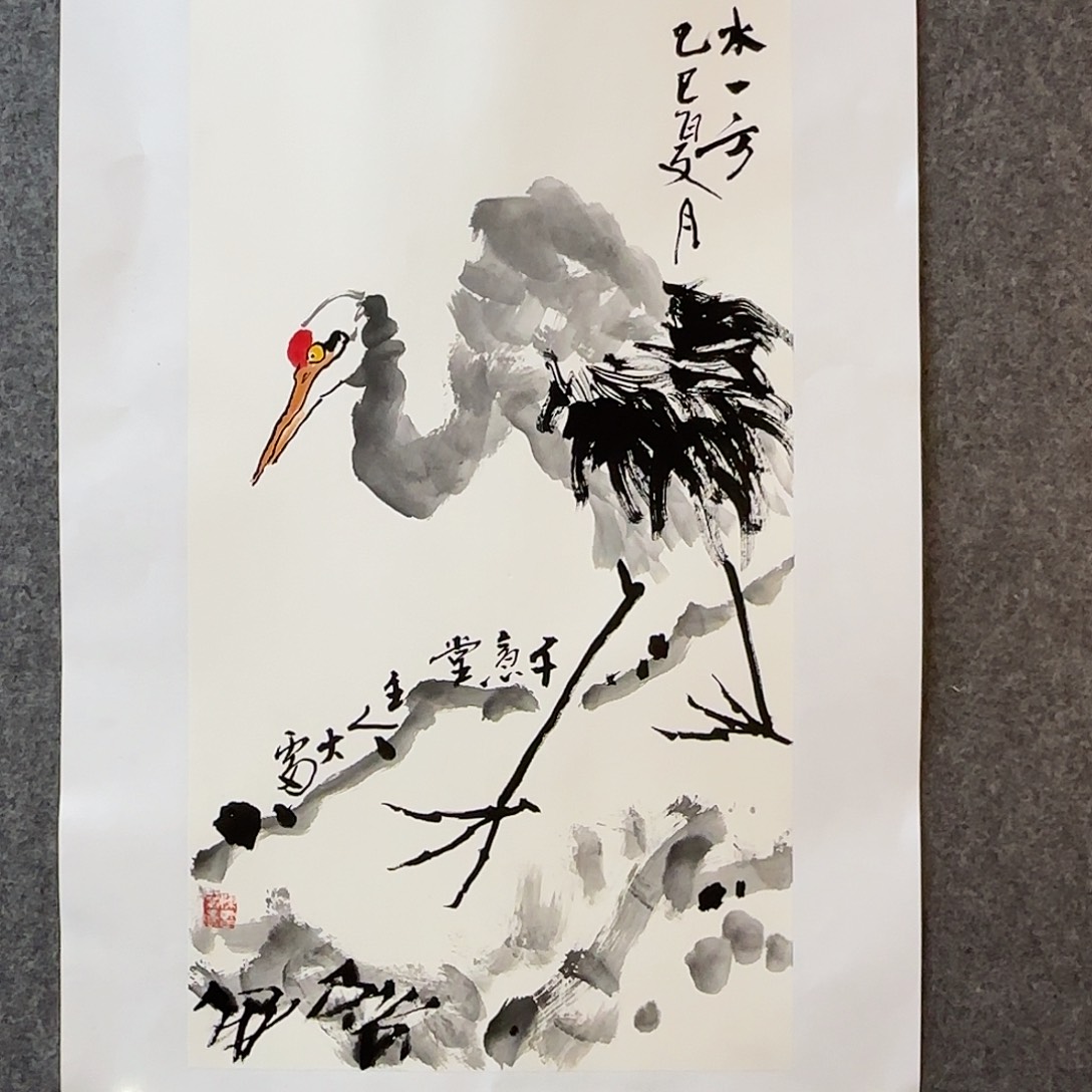 国画大雷老师手绘作品