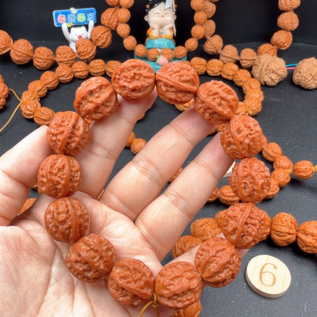 文玩核桃手串蓋*聂龙脊手串