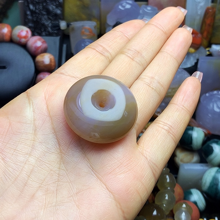 硅化玉未镶嵌吊坠(不含链)