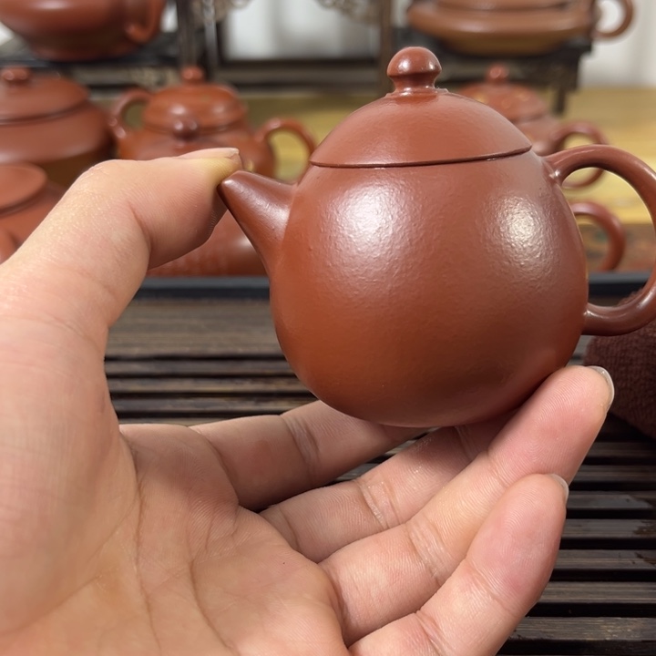 紫砂茶壶原矿紫砂半手工制作