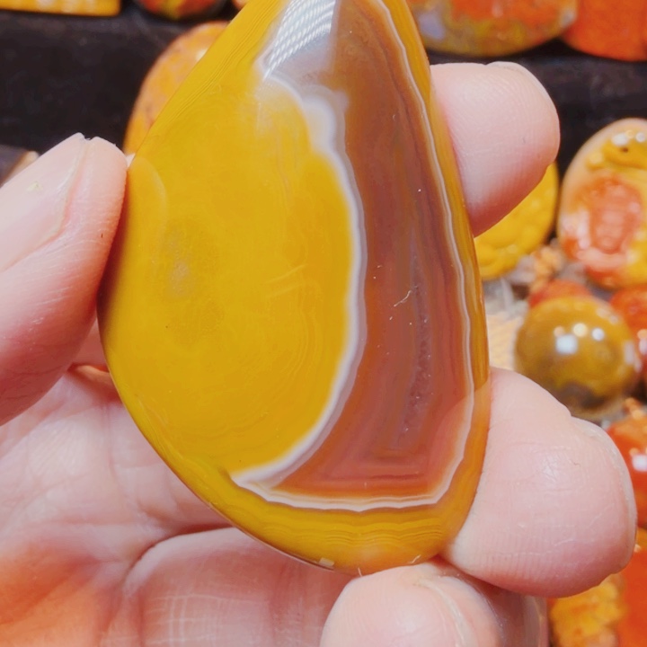 玛瑙/玉髓未镶嵌吊坠(不含链)