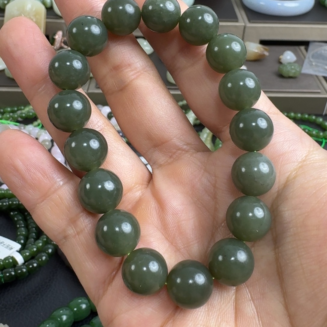 未镶嵌手串和田玉