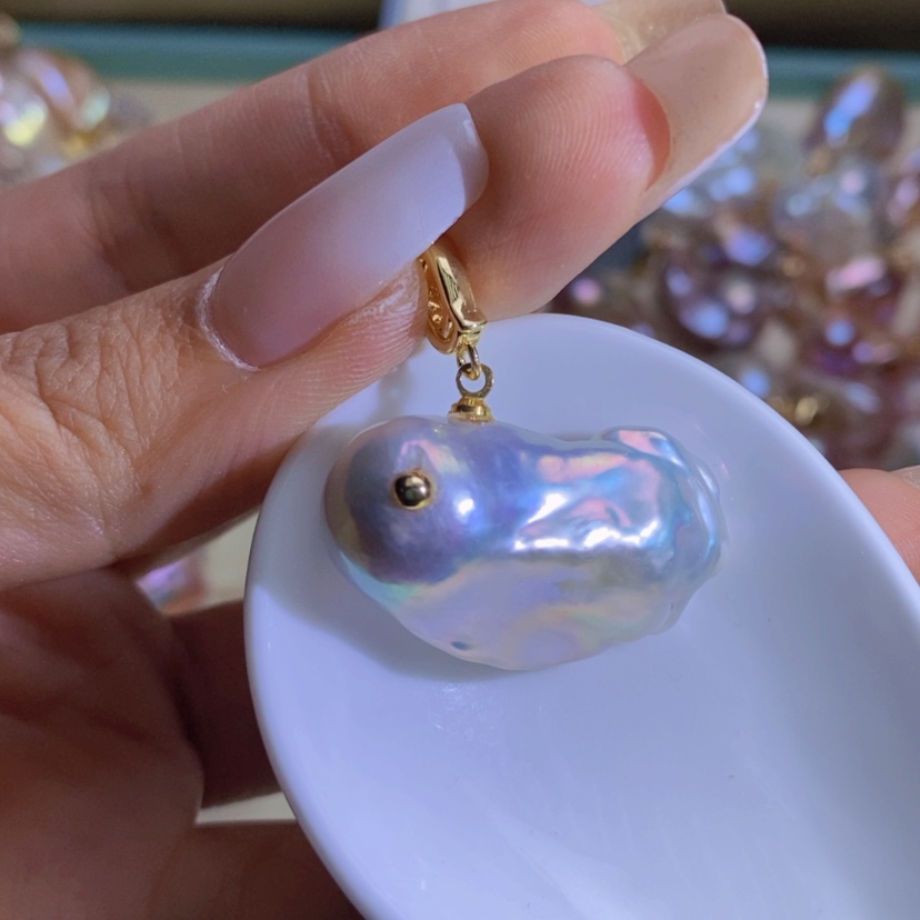 【闪购商品】淡水珍珠天然珍珠（微瑕）随机合金