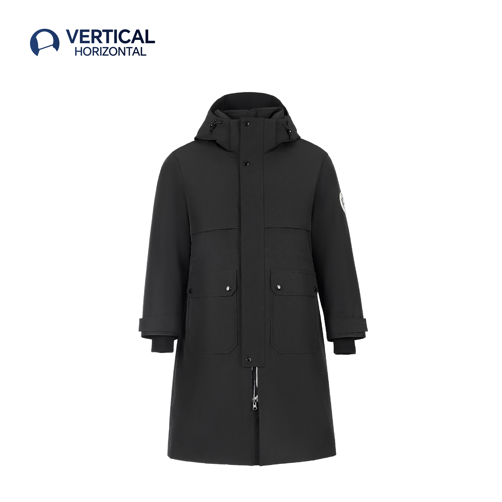 【VHsnow鹅绒服】加厚鹅绒男女同款鹅绒服长款简约2709