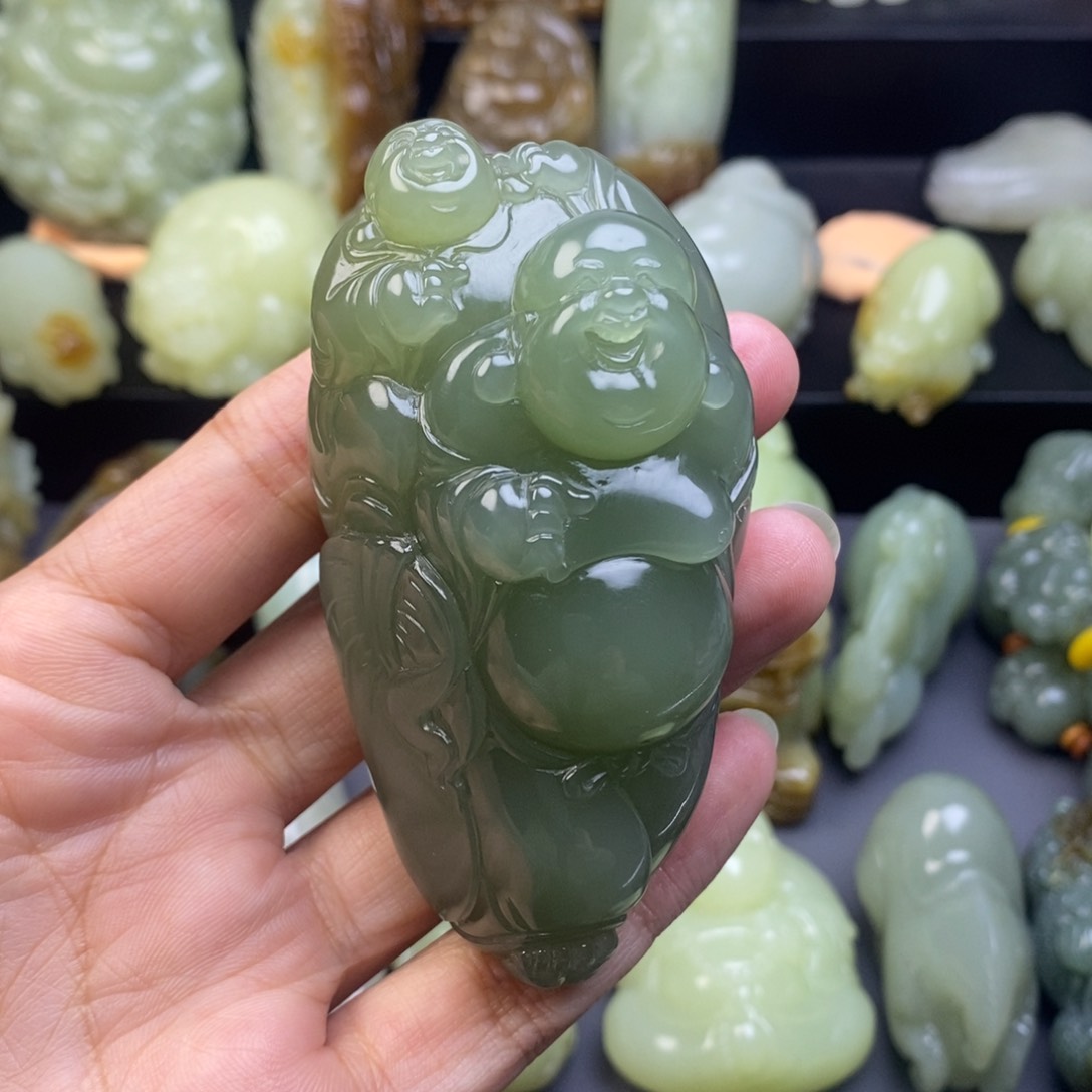 和田玉把件未镶嵌般****o