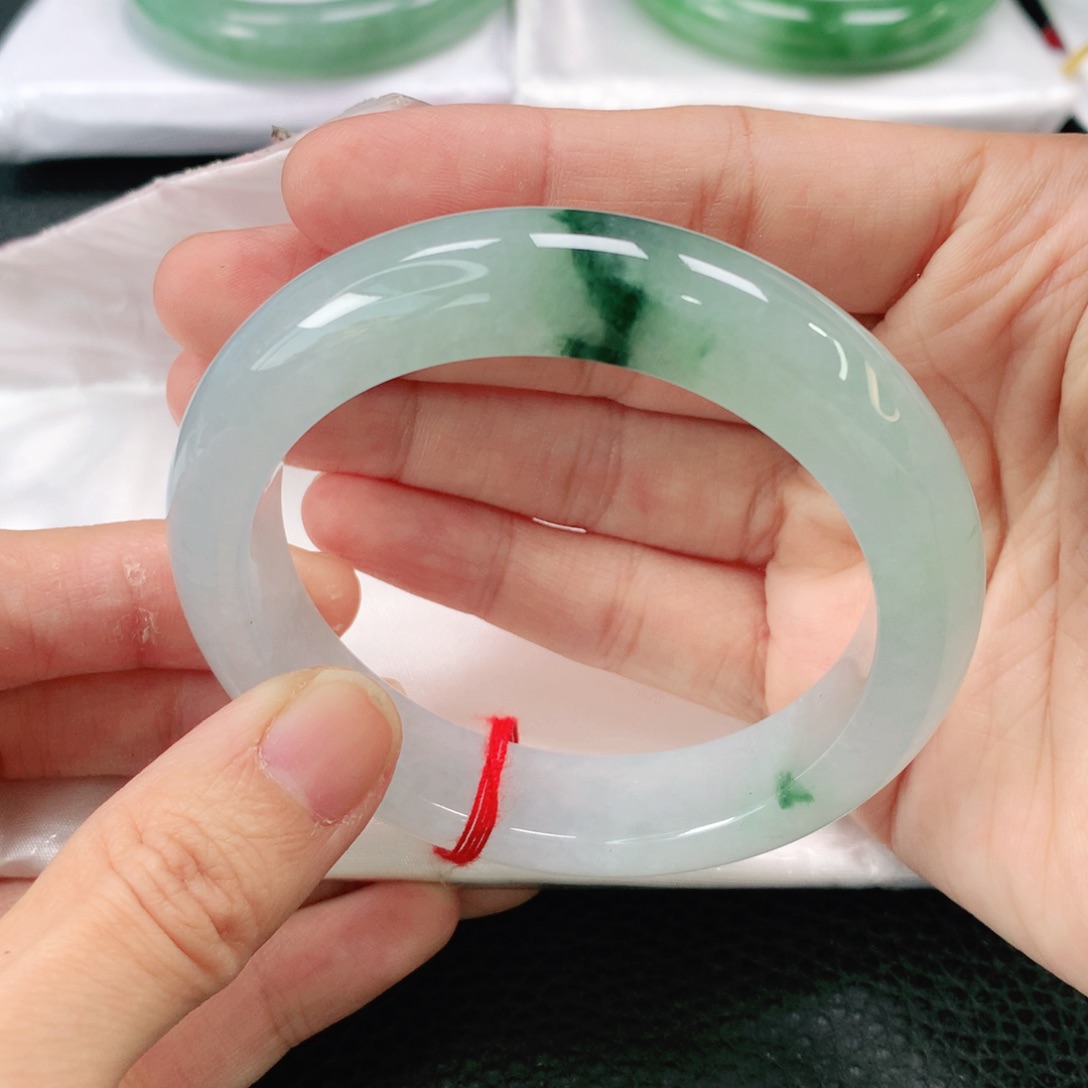 未镶嵌手镯翡翠缅甸56