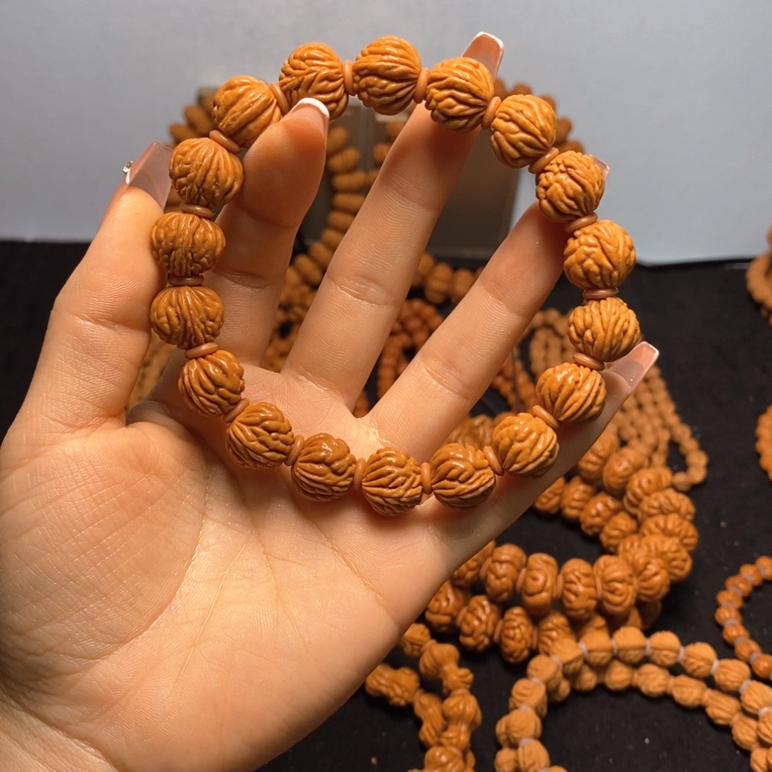 桃核吊坠秦岭文玩