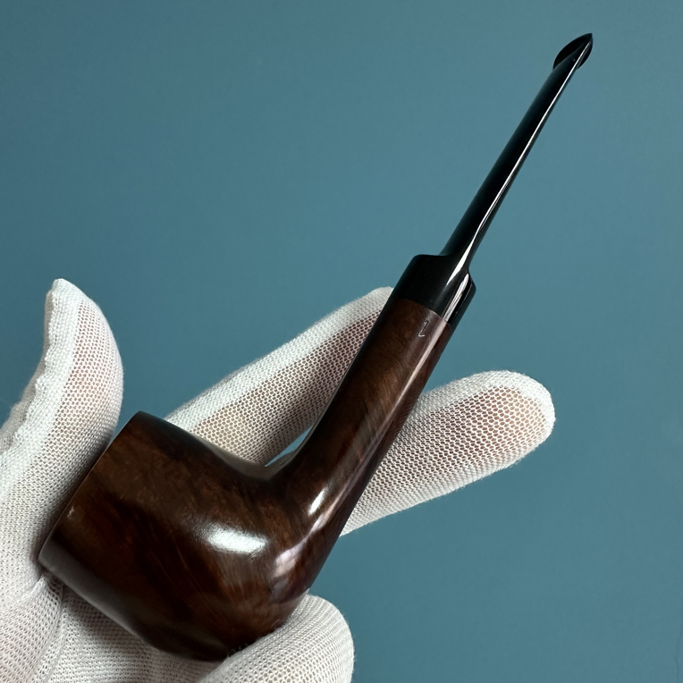 意大利进口海王星石楠木烟斗光面直斗