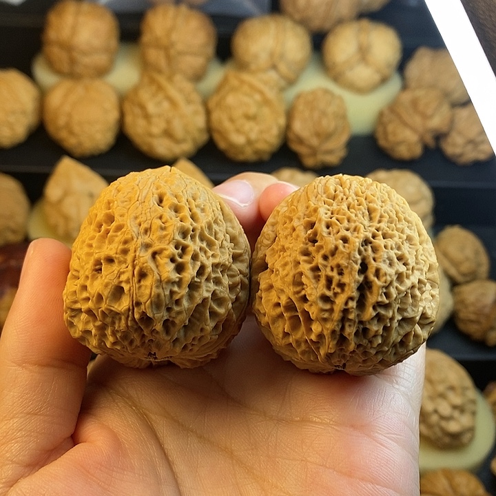 文玩核桃吊坠铁狮子46