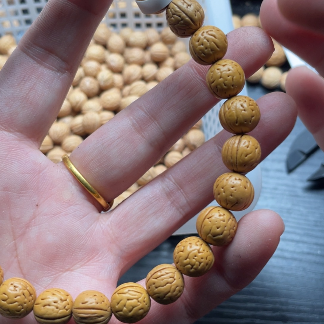 落****核桃手串/手链散籽批发小桃核166