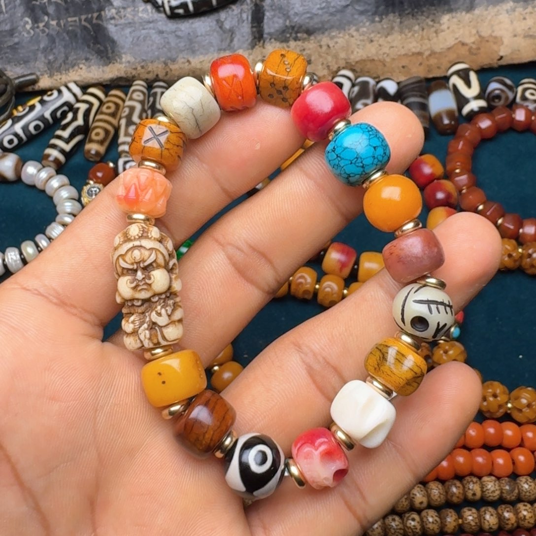 柏香籽/百香籽手串多宝