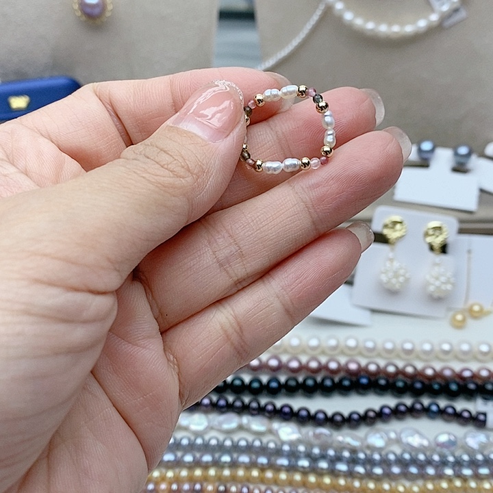 淡水珍珠戒指未镶嵌