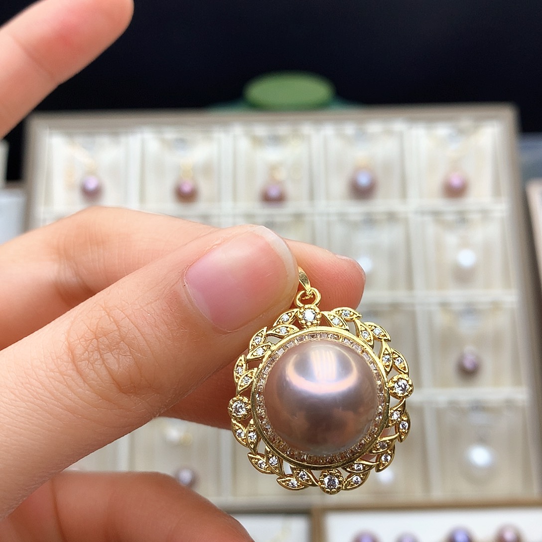 淡水珍珠颈饰合金