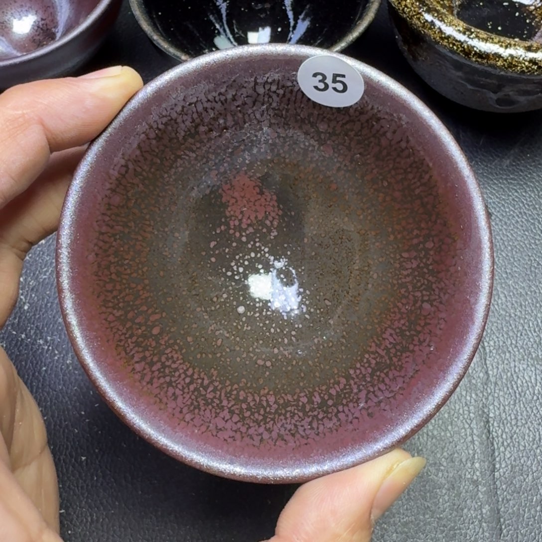 摆件古时茶器建窑建盏35