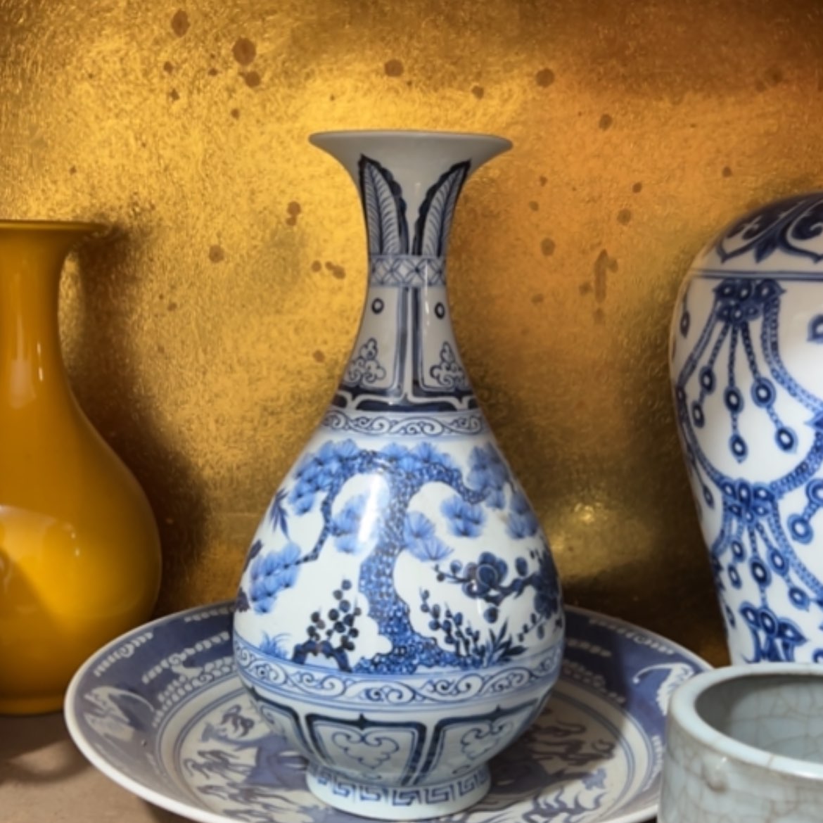 【闪购商品】青花玉壶春欣赏很好