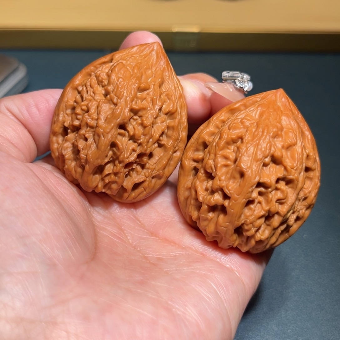 文玩核桃把件大石39