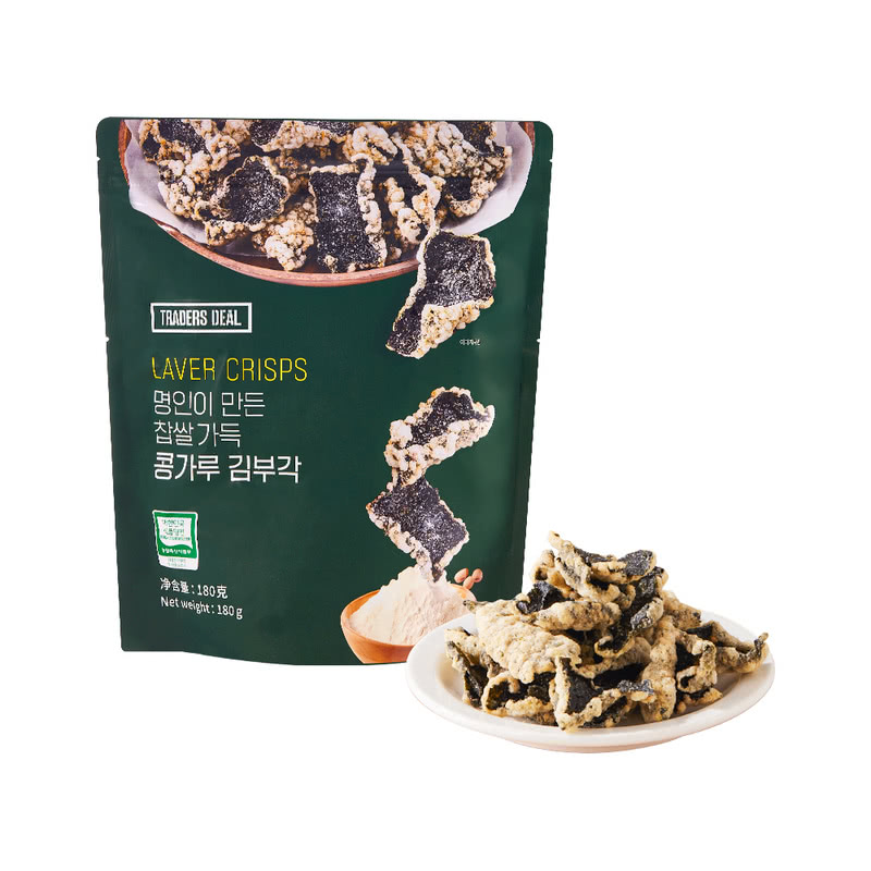 Traders Deal 海苔糯米脆蛋黄酱味 (膨化食品) 180g