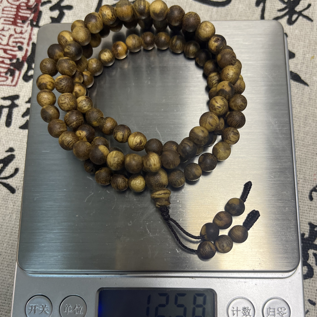 沉香06规格花珠多圈经典绕四圈