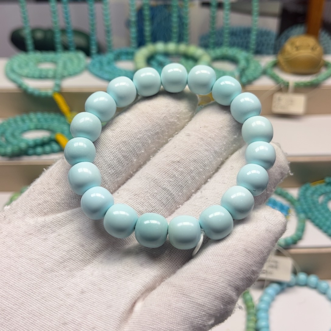 绿松石未镶嵌手链