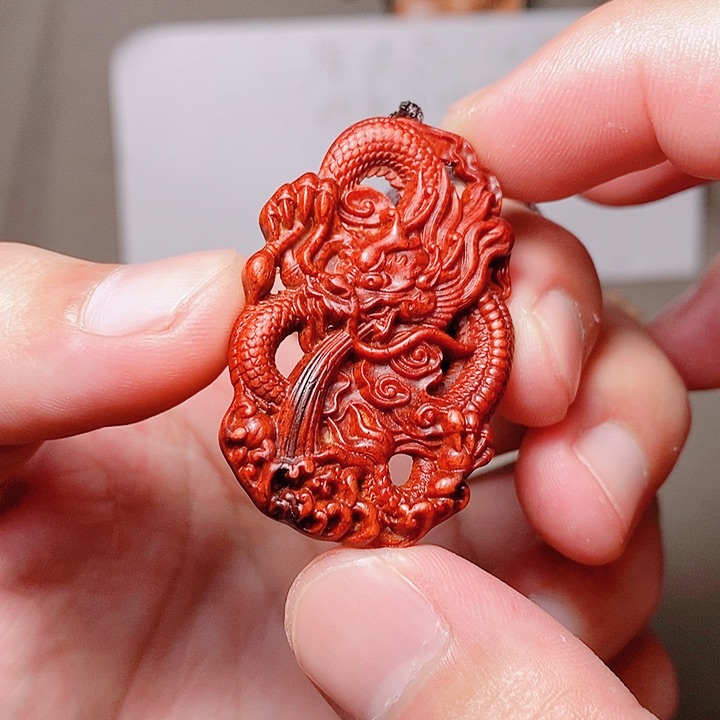 檀香紫檀（小叶紫檀）龙牌